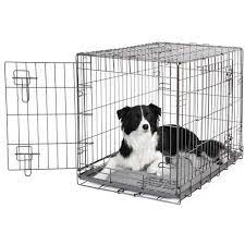 Dogit 2 Door Black Dog Crate - Large