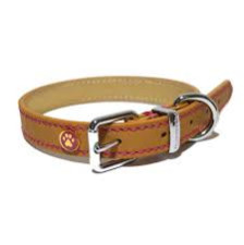 Rosewood Lux Leather Dog Collar