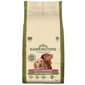 Harringtons Lamb & Rice Dog Food 4 x 2kg