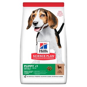 Hills Science Plan Puppy Medium Breed with Lamb & Rice 14kg