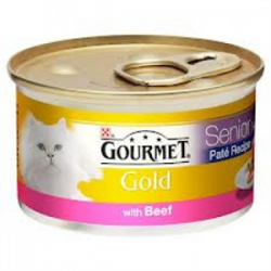 Gourmet Gold Senior Pate with Beef 12 x 85g