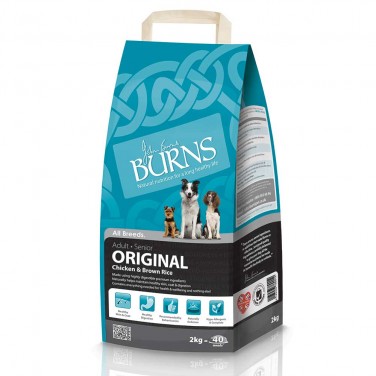 Burns Original with Chicken & Brown Rice Dog Food 2kg