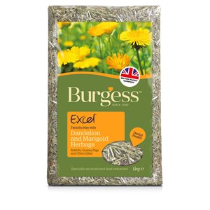 Burgess Excel Herbage Dandelion & Marigold 1kg