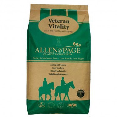 Allen & Page Veteran Vitality Horse Feed 20 kg