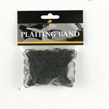 Lincoln Plaiting Bands 500s White