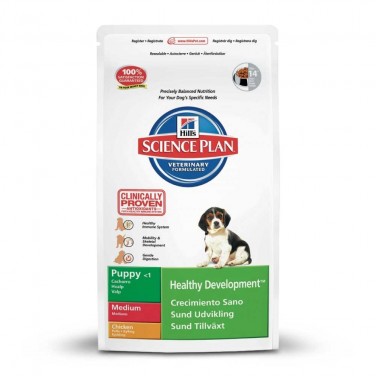 Hills Science Plan Puppy Medium Breed Chicken 14kg