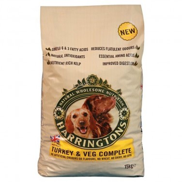 Harringtons Turkey & Vegetables Dog food 15kg