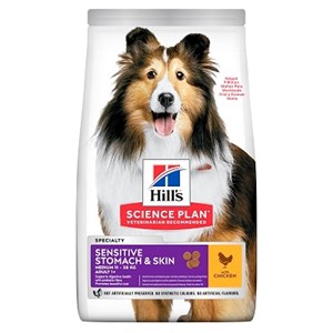 Hills Science Plan Adult Sensitive Stomach & Skin Medium with Chicken 2.5kg