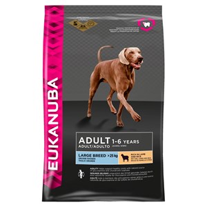Eukanuba Adult Large Breed with Lamb & Rice 12kg
