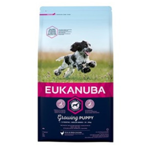 Eukanuba Growing Puppy Medium Breed Chicken 2kg Eukanuba Growing Puppy Medium Breed Chicken 2kg