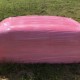 Haylage large 6 string bale shrink wrapped